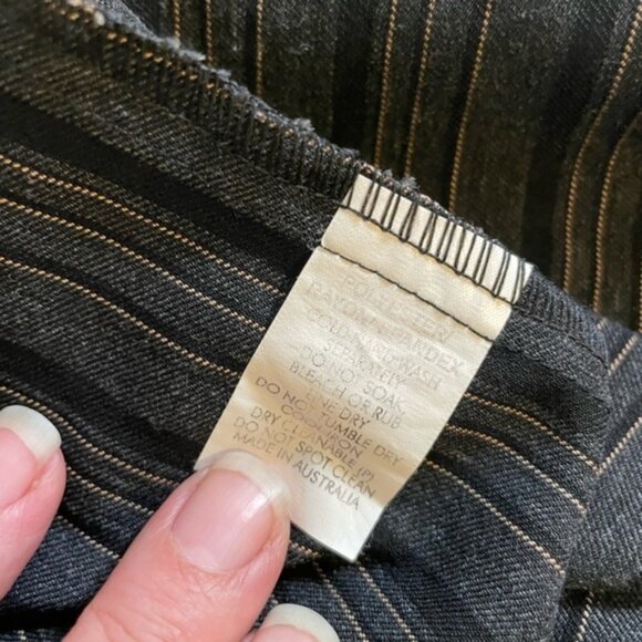 Maternity roll top stretch work skirt - Picture 3 of 7